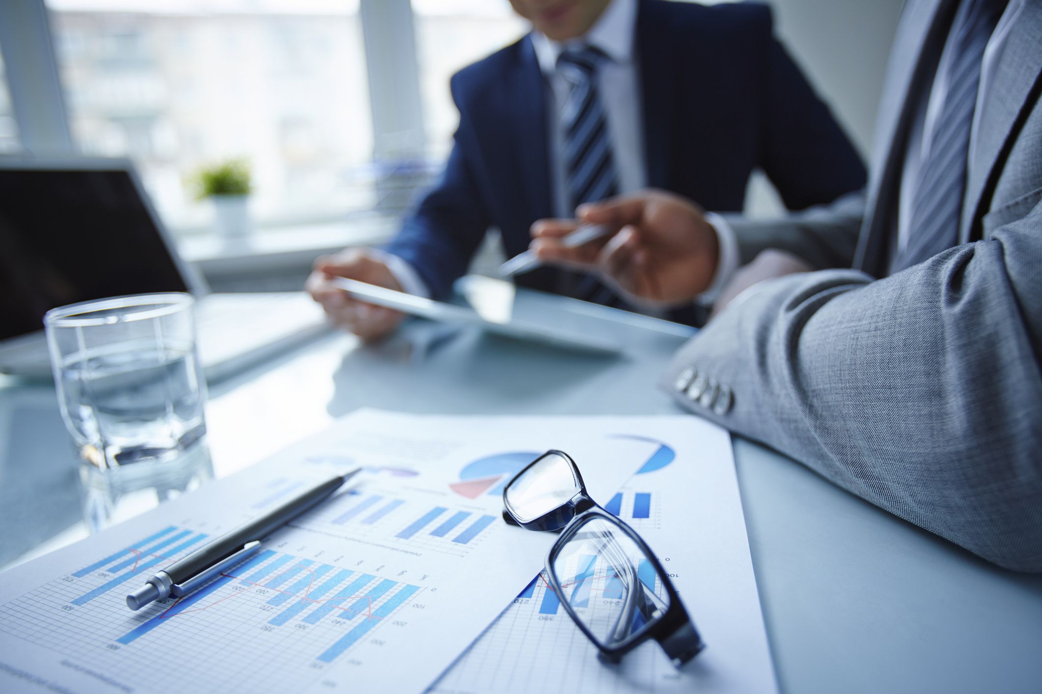 MSP Audit professionals reviewing audit and cybersecurity reports